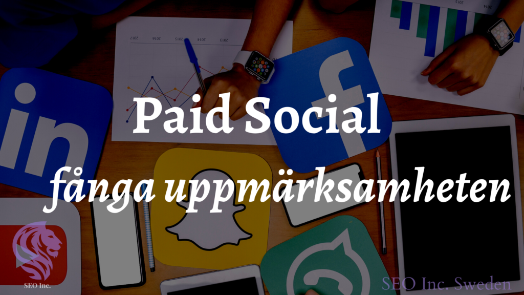 paid social för digital marknadsföring